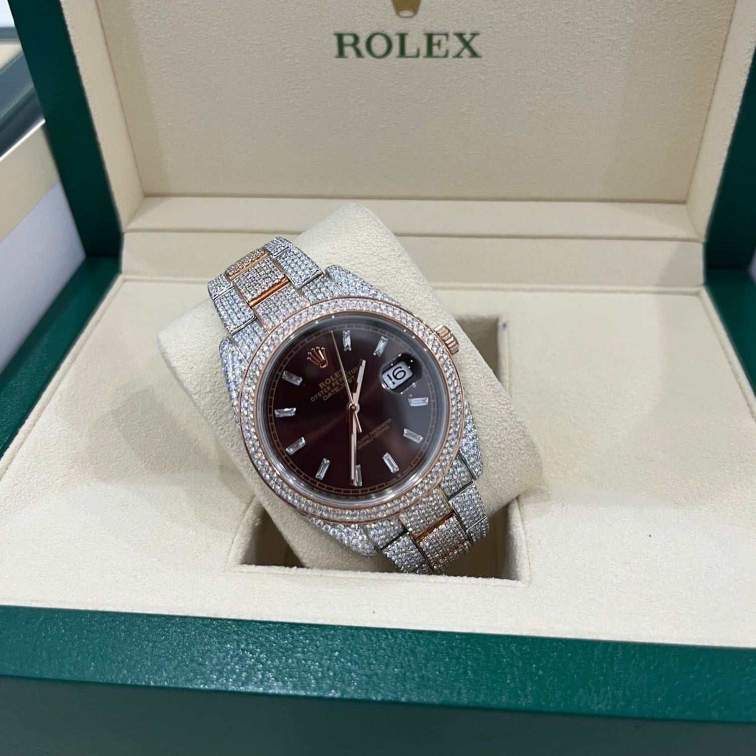Custom Diamond Set Watch's
